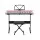 Alpha 61-Key Electronic Piano Keyboard with Stand & Stool, Pink, Digital Electric Instrument for Music Enthusiasts
