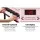 Alpha 61-Key Electronic Piano Keyboard, Digital Electric, Pink, w/ Stand & Lighted Keys, Music Training Features