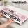 Alpha 37-Key Digital Piano Keyboard for Kids Beginners - Pink, Portable, with 3-Step Lessons, USB-C & Battery Powered