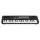 Alpha 37-Key Digital Piano Keyboard, Black – Portable Beginner's Electric Keyboard with Touch Function & 3-Step Lessons