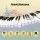 Alpha 37-Key Digital Piano Keyboard, Black – Portable Beginner's Electric Keyboard with Touch Function & 3-Step Lessons