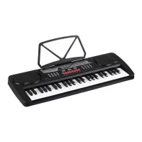 Alpha 49-Key Portable Electronic Keyboard Digital Piano 16 Timbres 10 Rhythms Microphone Input AC or Battery