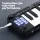 Alpha 25-Key Portable MIDI Keyboard Controller, USB, Black, Velocity-Sensitive, Joystick, 360x105x35mm, 1-Year Warranty