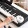 Alpha 88-Key Electric Keyboard Piano with Bluetooth, 900 Tones, Learning Mode and Storage Bag Black
