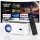 Devanti 4K Video Projector 1080P Native Resolution Android Wi-Fi 5G Home Cinema with HDMI USB Remote & Built-in Speaker