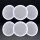 Giantz 6 Inch Ceiling Speakers 6 Pack, 80W In-Wall Home Audio, ABS Enclosure, Easy Install, Space-Saving Design