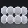 Giantz 6 Inch In Ceiling Speakers 8 Pack, 80W Home Audio Stereo, ABS Enclosure, Easy Install, White, Surround Sound