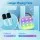 Alpha Mini Karaoke Machine with 2 Wireless Mics - Portable, Bluetooth, LED Lights, ABS Build, for Adults & Kids Parties