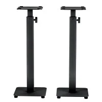 Alpha Speaker Stand Set, Steel, Adjustable 70-117cm, Black, 2pcs, Cable Management, Easy Assembly, 40kg Capacity Alpha Speaker Stand Set, Steel, Adjustable 70-117cm, Black, 2pcs, Cable Management, Easy Assembly, 40kg Capacity