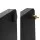 Alpha Speaker Stands, MDF, 70cm, Black/Wood, 60kg Capacity, Anti-Slip, Sand-Fillable, Easy Assembly, 2pcs Set