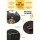 i.Pet Pet Car Seat Cover - Waterproof, Scratch-Resistant 600D Oxford Fabric, Non-Slip, 137x147cm, Black Hammock Style