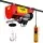 Giantz Electric Hoist Winch 125/250KG, 510W Motor, 18M Cable, Remote Control, Emergency Stop, Overload Protection
