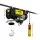 Giantz 1300W Electric Hoist Winch, 400/800KG Lifting, 18M High Tensile Cable, Remote, Garage & Warehouse Use