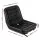 Giantz Universal Tractor Seat - PU Leather, 150mm Adjustable Suspension for Forklifts, Excavators & Heavy Machinery