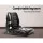 Giantz Universal Tractor Seat: Adjustable PU Leather Backrest, Waterproof, 150mm Sliding Track, for Heavy Machinery