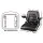 Giantz Universal Tractor Seat with Suspension, PU Leather, Adjustable Armrests & Backrest for Heavy Machinery