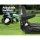 Giantz Universal Tractor Seat with Suspension, PU Leather, Adjustable Armrests & Backrest for Heavy Machinery