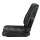 Giantz Universal Tractor Seat - Adjustable PU Leather Chair for Tractors, Forklifts, Excavators | Sturdy Steel Frame