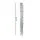 Everfit Heavy Duty Steel Braided Chain Basketball Net 12 Loop Hooks 50cm Durable Silver Finish Hoop Net