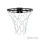 Everfit Heavy Duty Steel Braided Chain Basketball Net 12 Loop Hooks 50cm Durable Silver Finish Hoop Net