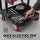Giantz Rolling Creeper Seat Mechanic Stool with 36x36cm Tool Tray Heavy Duty Steel C-Frame 130kg Capacity