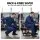 Giantz Rolling Creeper Seat Mechanic Stool with 36x36cm Tool Tray Heavy Duty Steel C-Frame 130kg Capacity