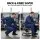 Giantz Garage Creeper 2-in-1 Mechanic Stool Rolling Z Creeper with Six 360° Casters and 4 cm Cushion
