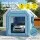 Giantz Inflatable Paint Booth 2.5m x 3m x 2.5m with 550W Blower and Air Filter System Blue