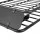 Giantz Universal 160cm Black Roof Rack Basket | Steel Cargo Carrier with 100kg Capacity & Wind Deflector for Cars