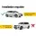 Giantz Universal Car Roof Rack 145cm Aluminium Cross Bars for Bare Roofs, Adjustable, Black, 90kg Capacity