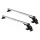 Giantz Universal 145cm Car Roof Racks, Aircraft-Grade Aluminium, Adjustable, No Drilling, Silver, Fits Bare-Roof Cars