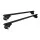 Giantz Universal Car Roof Racks - 108cm Adjustable Aluminium Cross Bars, Anti-Theft Lock, Fits Most SUVs & Utes, Black
