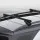 Giantz Universal Car Roof Racks - 108cm Adjustable Aluminium Cross Bars, Anti-Theft Lock, Fits Most SUVs & Utes, Black