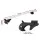 Giantz Universal Car Roof Racks - Aluminium Cross Bars, Adjustable 108cm, Silver, Anti-Theft, 90kg Load, Easy Install