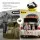Giantz Rooftop Cargo Bag 15 Cubic Ft Waterproof 500D PVC Universal Car Luggage Carrier 110x85x25cm Anti Slip Mat