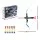 Keezi Kids Bow and Arrow Set 81cm with 6 Foam Arrows Lightweight Plastic Archery Toy for Ages 8+ Outdoor Indoor