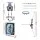 Keezi Kids Bow and Arrow Set with Standing Target Suction Cup Arrows and Safety Goggles Portable Play