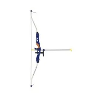 Keezi Kids Bow and Arrow Set with Standing Target Suction Cup Arrows and Safety Goggles Portable Play
