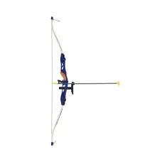 Keezi Kids Bow and Arrow Set with Standing Target Suction Cup Arrows and Safety Goggles Portable Play