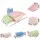 Keezi Kids Climbing Blocks 5-Piece Foam Toddler Indoor Playset with Slide and Rocker Multicoloured