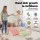 Keezi Kids Climbing Blocks 5-Piece Foam Toddler Indoor Playset with Slide and Rocker Multicoloured