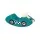 Keezi Kids Climbing Blocks Foam Playset - Teal Blue, Soft PU Leather, 81x28x23cm, Detachable, Boosts Motor Skills