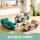 Keezi Kids Climbing Blocks 3Pcs Foam Playset – Soft PU Leather, High-Density Foam, 81x28x23cm, Boosts Motor Skills