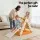 Keezi Kids Climbing Frame Set with Slide - Versatile Indoor/Outdoor Toddler Playset, HDPE, 77x41x68.5cm, 50kg Capacity
