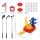 Keezi Kids Golf Toy Set with 20 Balls and 3 Adjustable Clubs