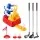 Keezi Kids Golf Toy Set with 20 Balls and 3 Adjustable Clubs