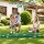 Kids Golf Putting Game Set with 2m Mat, 12 Balls and 3 Target Holes Green Keezi Ages 3-8 Toy Set for Indoor Outdoor Play