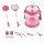 Keezi Kids Bug Catcher Kit 12-Piece Outdoor Explorer Set Pink