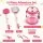 Keezi Kids Bug Catcher Kit 12-Piece Outdoor Explorer Set Pink