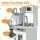 Keezi 112cm Wooden Pretend Kitchen Playset with Sink Stove Microwave and Storage Grey and White for Kids